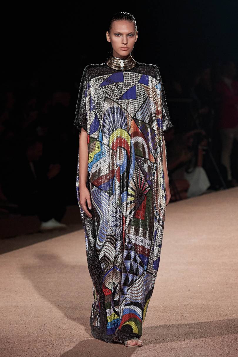 Mary Katrantzou Spring/Summer 2020 , From Athens to the universe ...